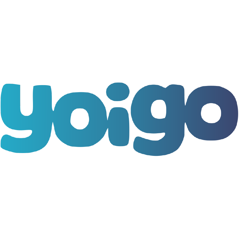 logotipo yoigo en azul